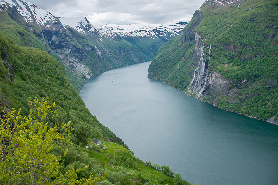 Geiranger Fjord mit Skageflå