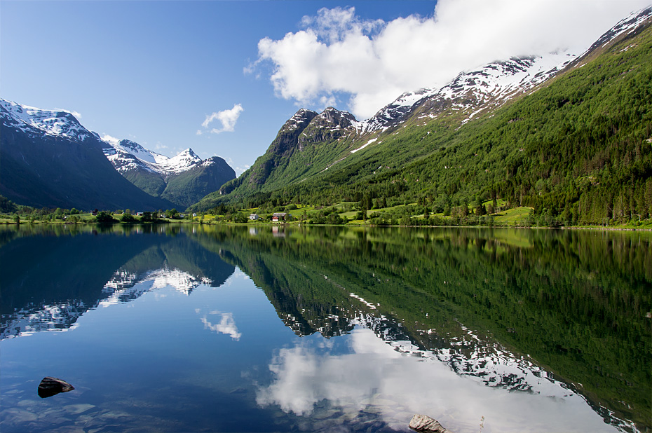 Oldevatnet am Briksdalsbreen