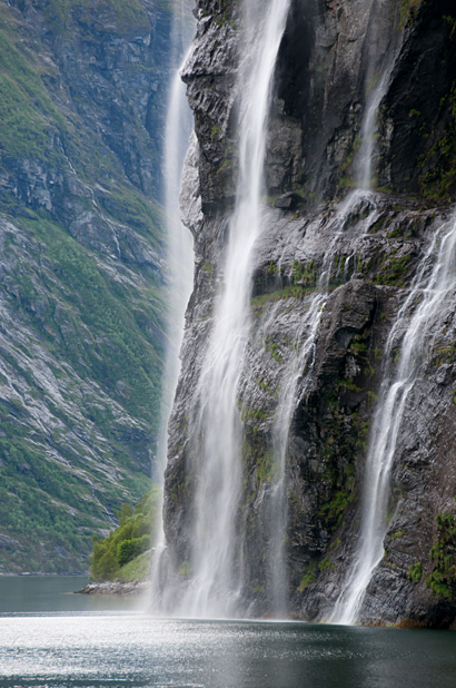 Geiranger Wasserfall De syv søstre