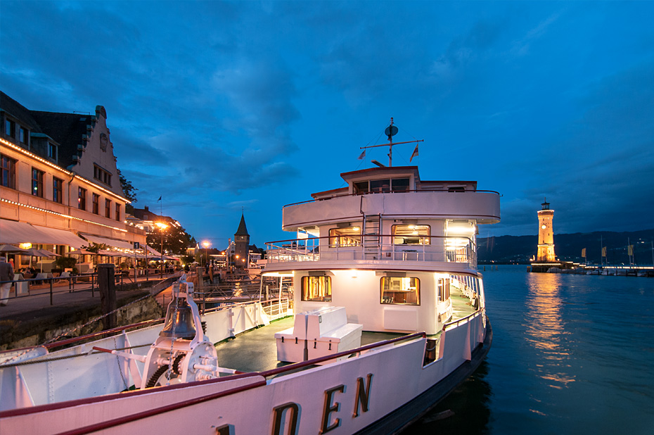 Lindau-Schiff-Hafen